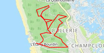 Sauveterre les bourbes et forêt d'Olonne Var.