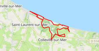 Omaha Beach autrement/Trail Run /hiking / 13,5 km 