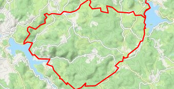 Circuit VTT N°6 Le plus grand: Pannecière (officie