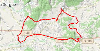 Entre Véloroute du Calavon et Gordes à vélo