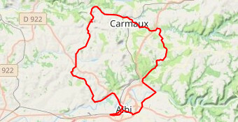 ALBI - Superbes routes vers Monestiès 4x