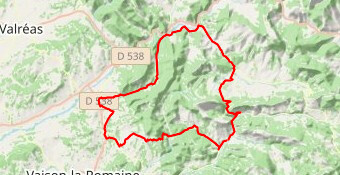 Route Cyclo Route des Abricotiers et de la Vigne