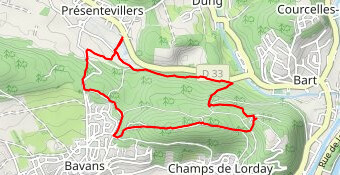 Balade entre Presentvillers et le Fort Mont Bart