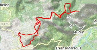 25 kms 570 m Col du Soulor - Col du Couret - AR