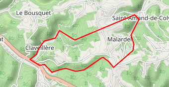 Bd St Amand de Coly abbatiale