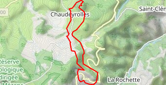 Chaudeyrolles - Mont signon - Cascade des Salinss