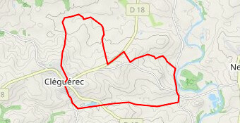 Circuit vélo Station Verte Cléguérec