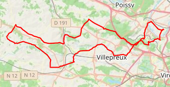 Parcours TGP16-94 Km