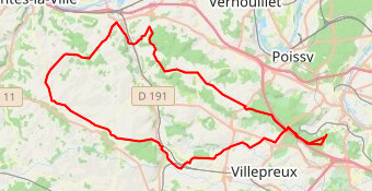 Parcours TGP18-74 Km