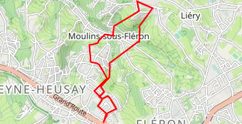Beyne-Heusay - Parcours de l'ours