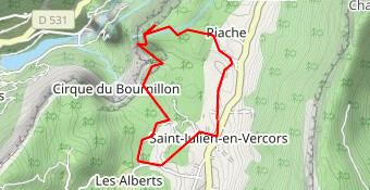 Sentier des Cariatide et Atlante