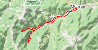 Boucle familiale de la Wormsa avec variante