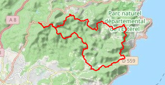 Grand tour de l'Esterel