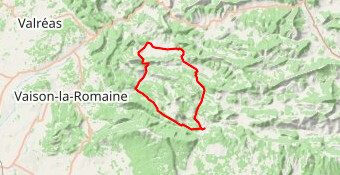 Route Cyclo Chateau d'Aulan Ste Jalle