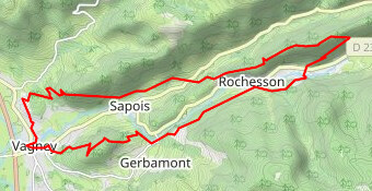 Vagney Rochesson 22,7km den. 780m