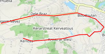 variante pour rejoindre le menhir