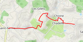 Liaison Rocamadour/Voie de Vézelay, via Durras 