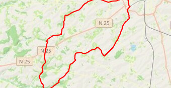 Dainville authie (66,9 km)