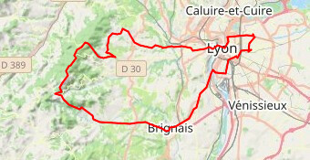mont du lyonnais / col de la luere