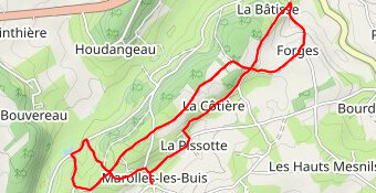 Marolles 8,5 km  - La Saillanderie