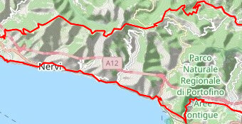 2022 percorso 7 fasce gattorna coreglia rapallo s.