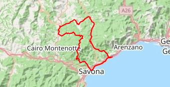 2022 percorso 6 varazze naso di gatto sassello