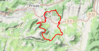 rochessauve descente sur le viaduc alissas
