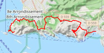 Aller Cassis par chemins officiels