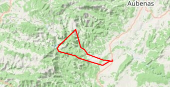 RTE 4 Thines - Teste Rouge - Malon - Brahic