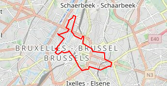 Parcours street art BXL #9 - 12 km boucle