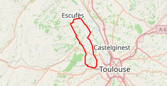 Colomiers - saint-Cézert - Aucamville - Colomiers