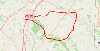 Melle par forêt d'Aulnay