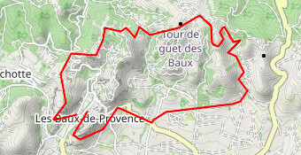 BAUX DE PROVENCE (2 : Piste des Lombards)