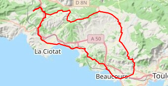 Gorges Ollioules par Bandol, Sanary