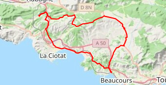 Bandol retour par le Beausset