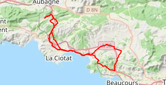 Bandol Plan du Castellet St-Cyr Pas d'Ouillier