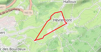 reconnaissance balise cercle jaune