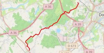 Parcours rando 16 km  TGD 2022