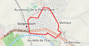 10KM de GUIGNICOURT - BOUCLES 1-2-3