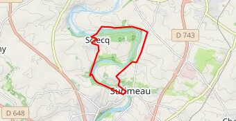 Sciecq Mursay Surimeau par le GR36 Sciecq