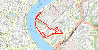 Parcours rive droite