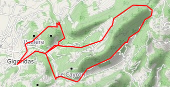 Boucle Trail Gigondas 12.67km