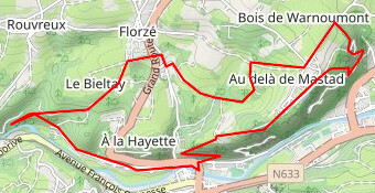 Aywaille- Heid des gattes-château d'AMblève