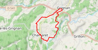 De Chamaret à Grignan
