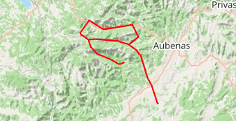 7 cols en sud ardèche