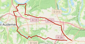 Parcours n° 141 - 71 km
