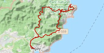 Col du Mistral - Journée (déjeuner Agay)