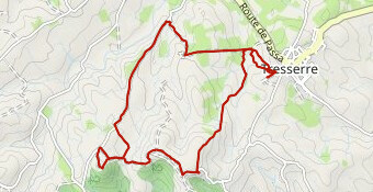 Boucle à l'ouest de Tressere