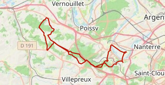 Parcours MP5-64 Km