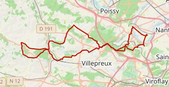 Parcours MP13-78 Km